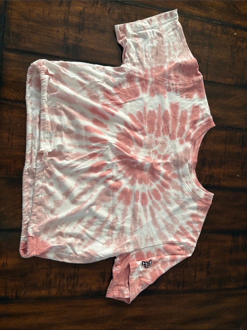 Pink Tie-Dye Short Sleeve Tee